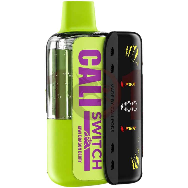 CALI SWITCH 50000 SALT NICOTINE POD DEVICE 5% - KIWI DRAGON BERRY