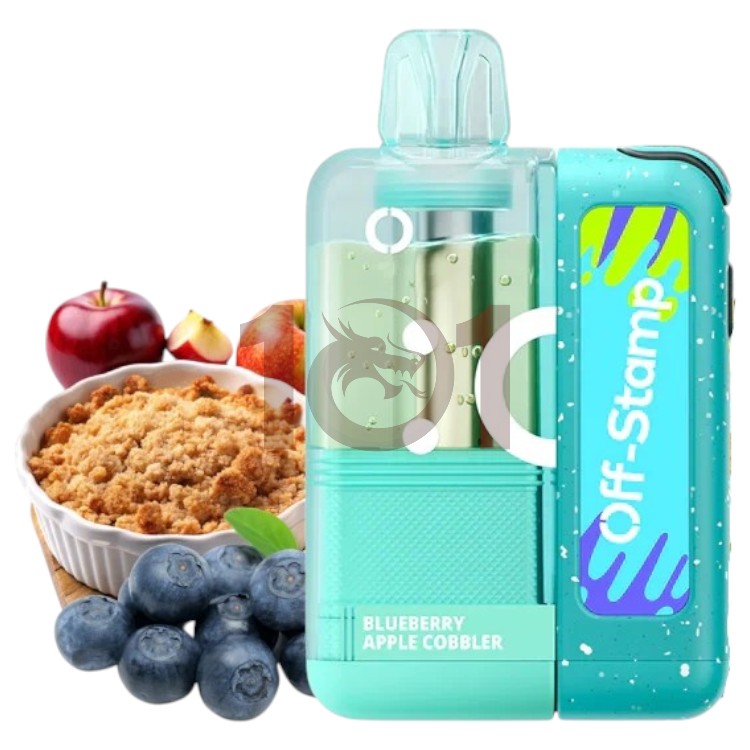 OFF-STAMP X CUBE KIT CRYSTAL 35000 5% - BLUEBERRY APPLE COBBLER