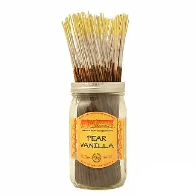 WILD BERRY - FRAGRANCE - INCENSE - 11"/CT - 100CT/PK -  PEAR VANILLA