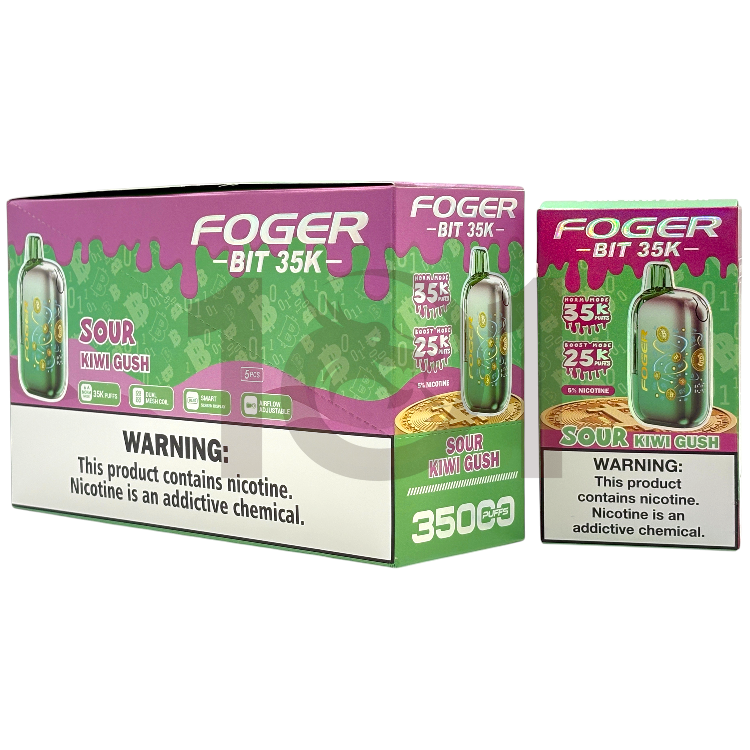 FOGER BIT 35000 5% - SOUR KIWI GUSH
