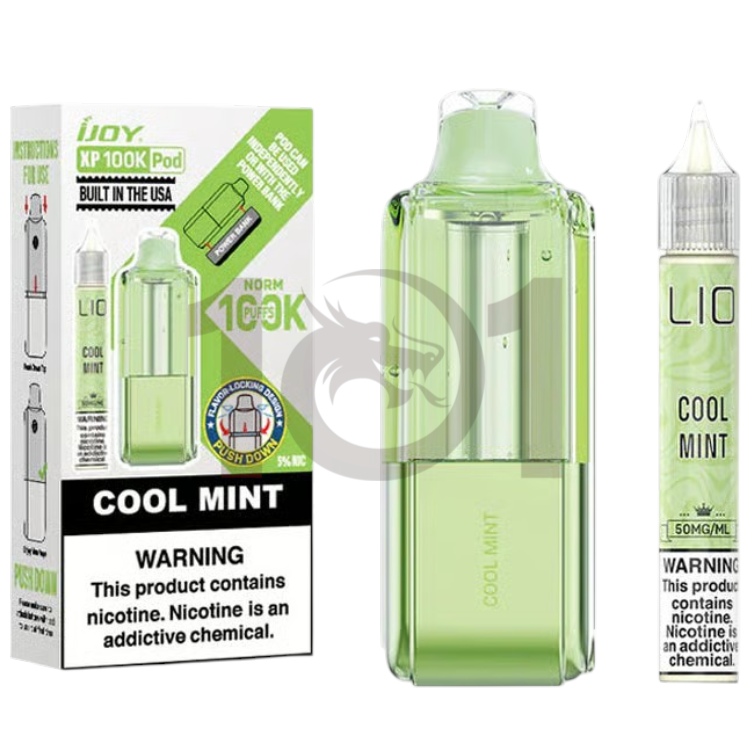 IJOY XP100K  (W/E-LIQUID BOTTLE) POD 5% - COOL MINT