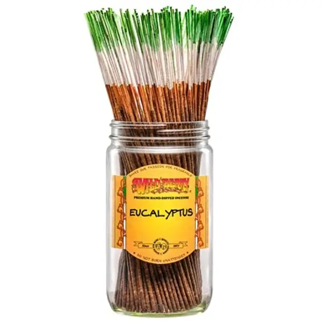 WILD BERRY - FRAGRANCE - INCENSE - 11"/CT - 100CT/PK -  EUCALYPTUS