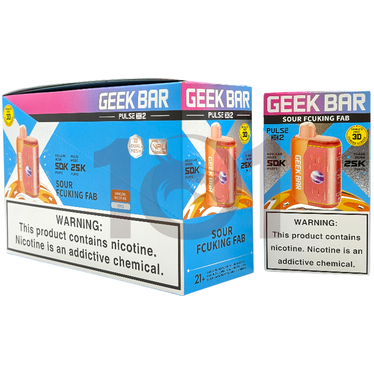 GEEK BAR PULSE X2 50000 5% - SOUR FCUKING FAB