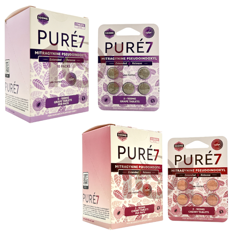 PURE7 MIT PSEUDO EXTRACT TABLET 100MG 5CT PK