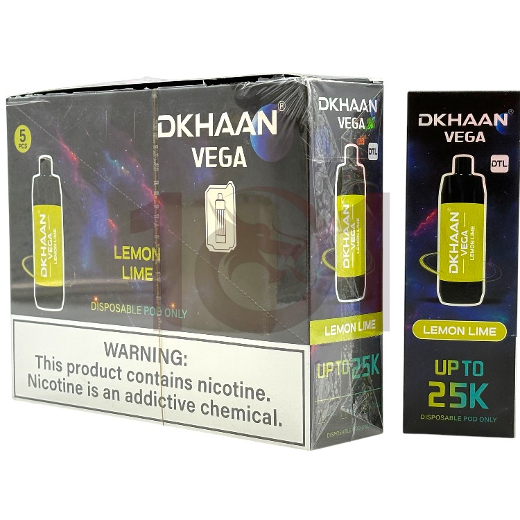 DKHAAN VEGA 25000 DTL POD 3% - LEMON LIME