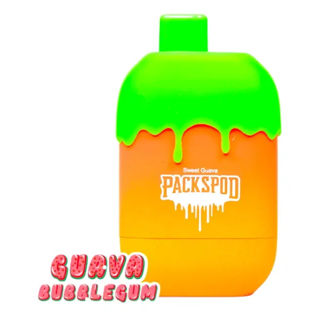 PACKWOODS PACKS POD 5000 5% - GUAVA BUBBLEGUM