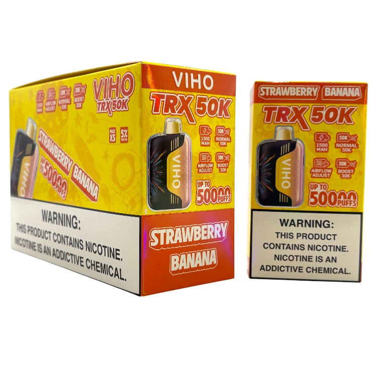VIHO TRX50000 5% - STRAWBERRY BANANA