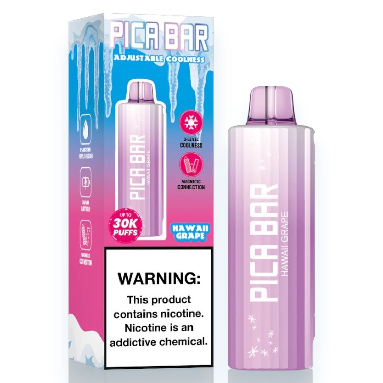 PICA BAR ADJUSTABLE COOLNESS 30000 5% - HAWAII GRAPE