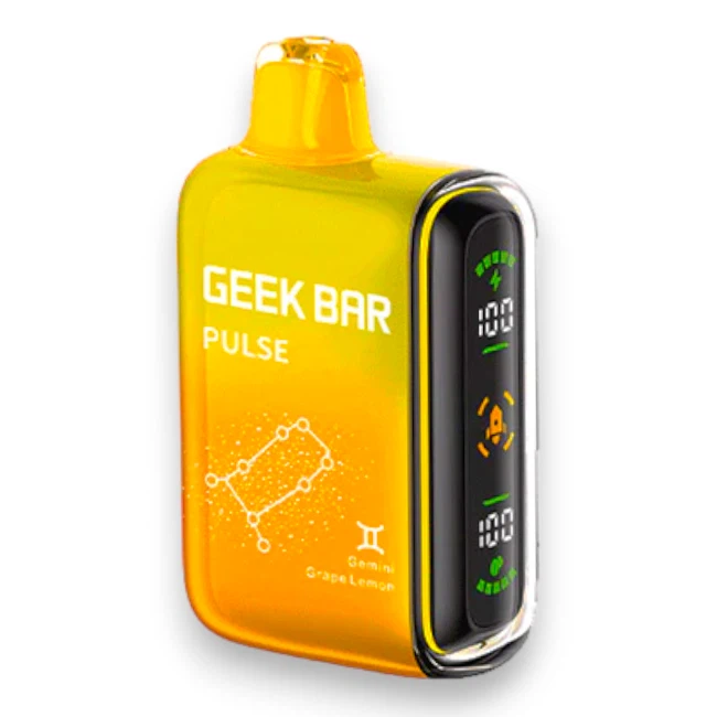 GEEK BAR PULSE 15000 5% - GRAPE LEMON