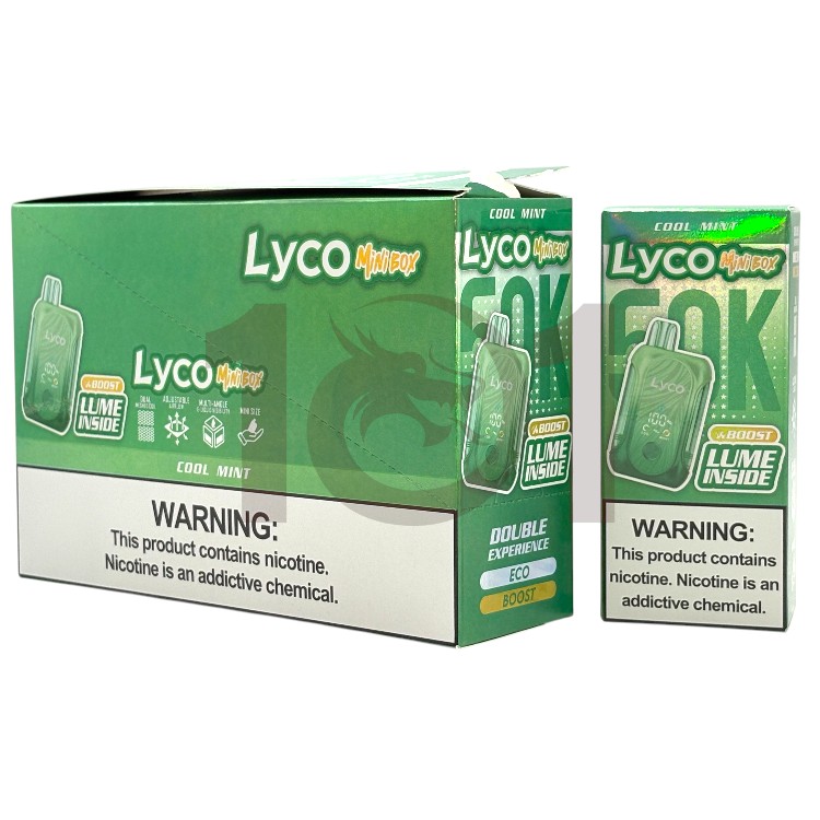 LYCO MINI BOX 50000 5% - COOL MINT