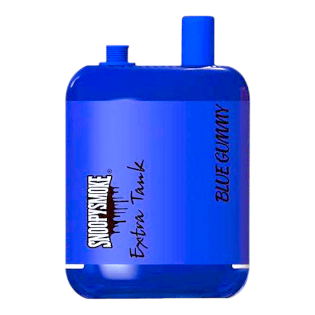 SNOOPY SMOKE EXTRA TANK 15000 5% - BLUE GUMMY