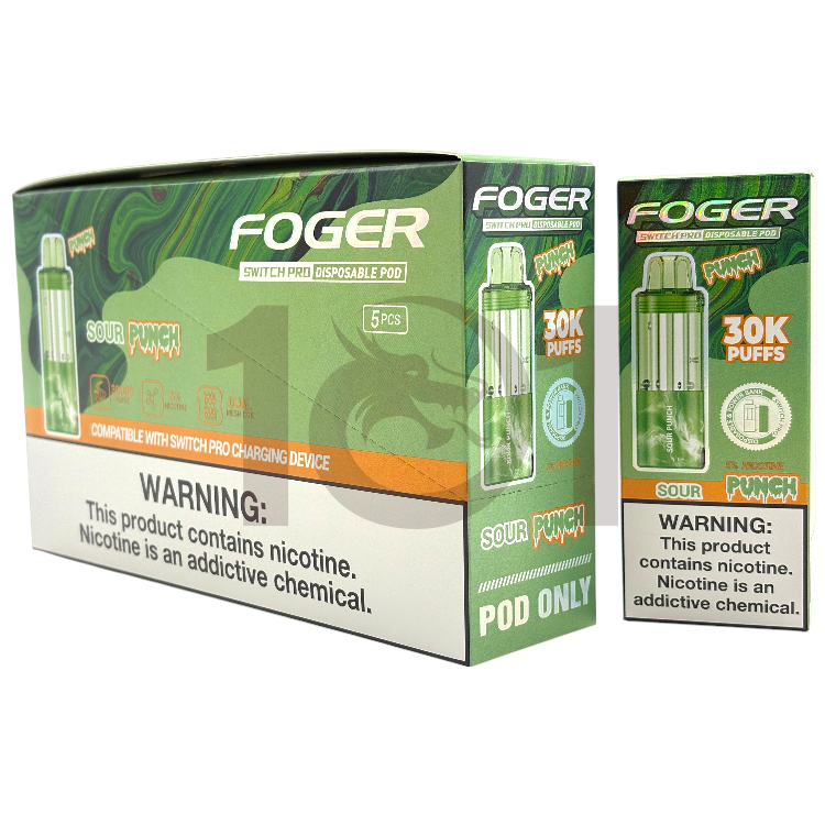 FOGER SWITCH PRO POD 30000 5% - PUNCH SOUR