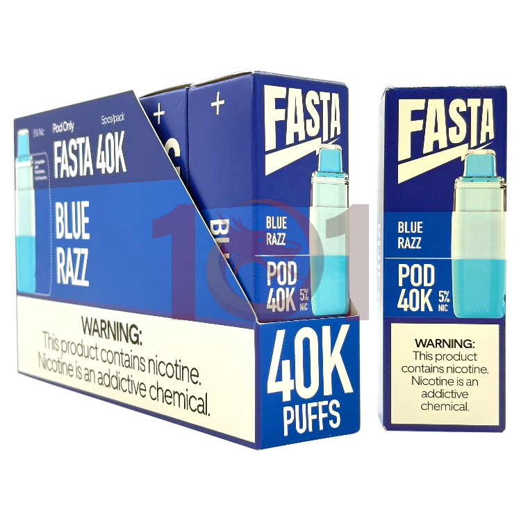 FASTA 40000 POD 5% - BLUE RAZZ
