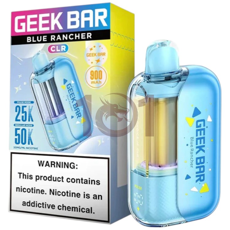 GEEK BAR CLR 50000 5% - BLUE RANCHER