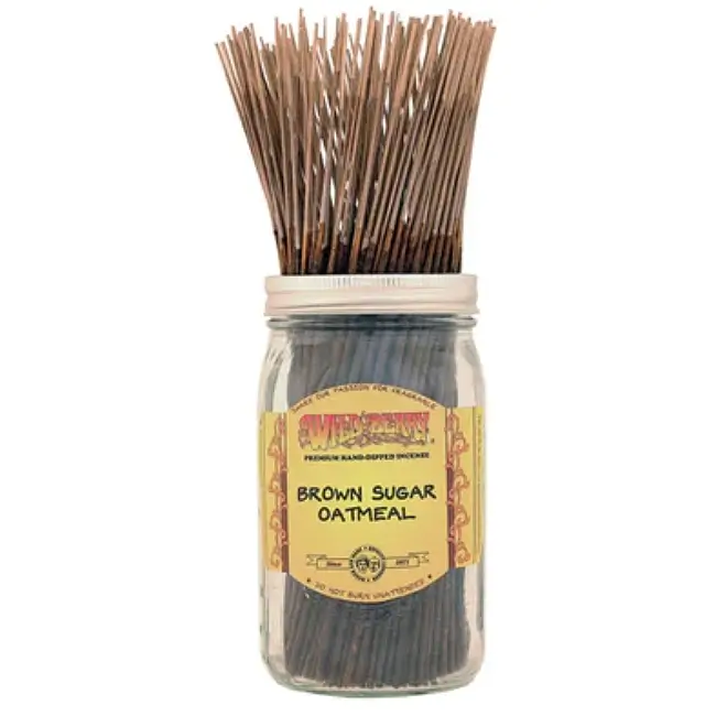 WILD BERRY - FRAGRANCE - INCENSE - 11"/CT - 100CT/PK -  BROWN SUGAR OATMEAL