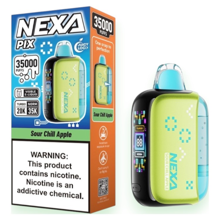NEXA PIX 35000 5% - SOUR CHILL APPLE