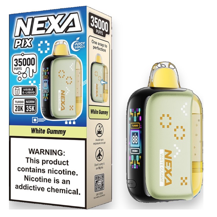 NEXA PIX 35000 5% - WHITE GUMMY