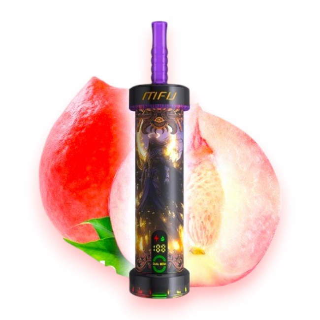 MFU SHISHA X1 40000 0.5% - PEACH