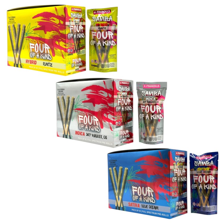 SAMBA FOUR OF A KIND 2GM 4CT PK PREROLL