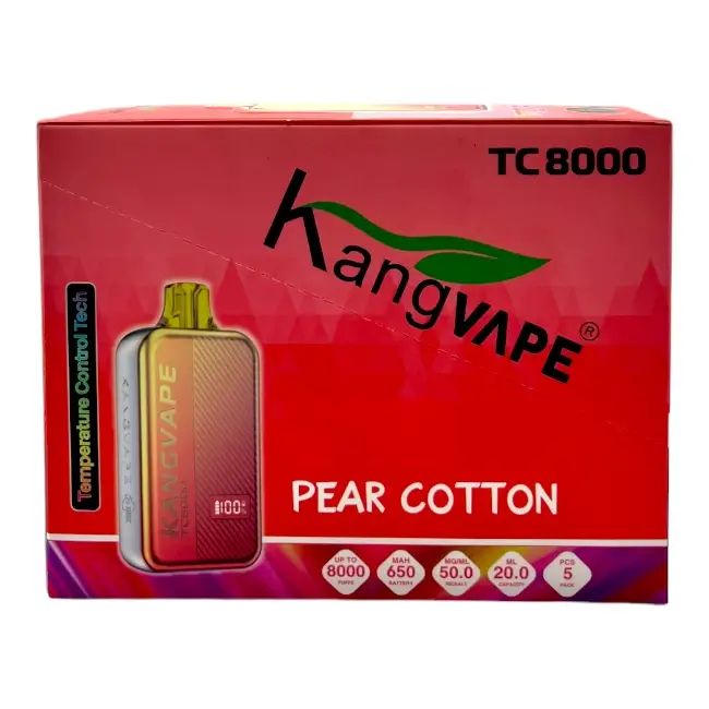 KANGVAPE TC8000 5% - PEAR COTTON