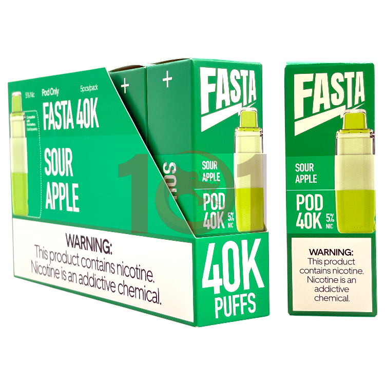 FASTA 40000 POD 5% - SOUR APPLE