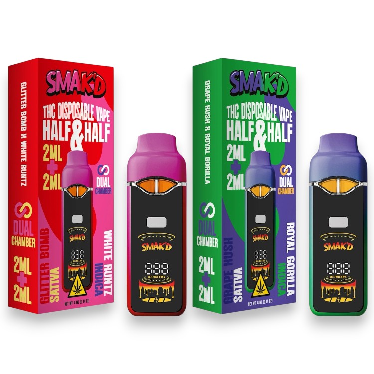 SMAK'D LR THC 4GM SATIVA+INDICA