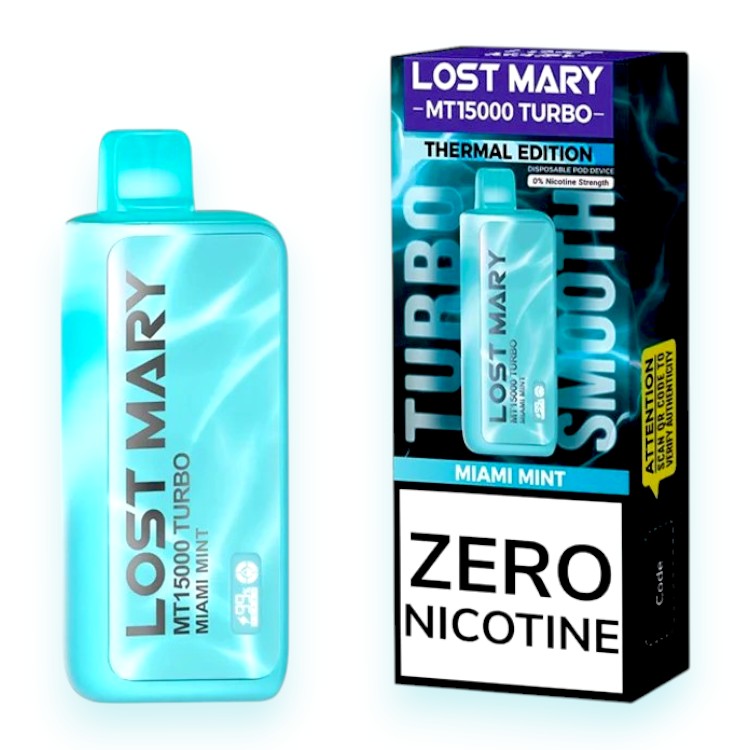 LOST MARY THERMAL EDITION MT15000 TURBO 0% - MIAMI MINT
