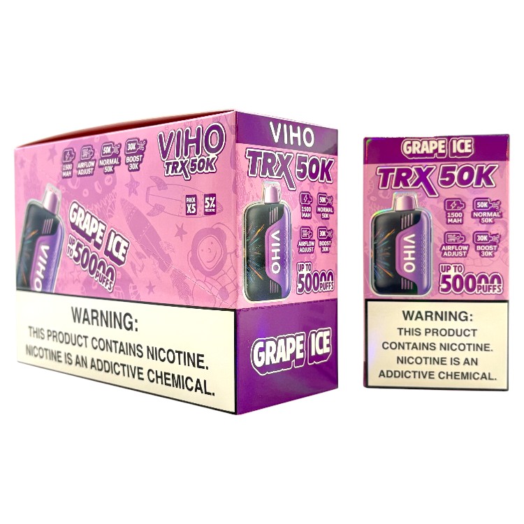 VIHO TRX50000 5% - GRAPE ICE