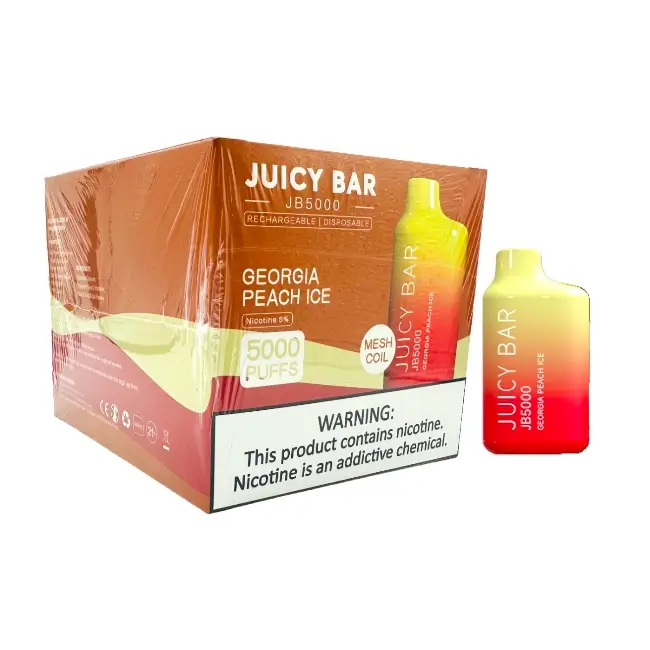 JUICY BAR JB5000 5% - GEORGIA PEACH ICE