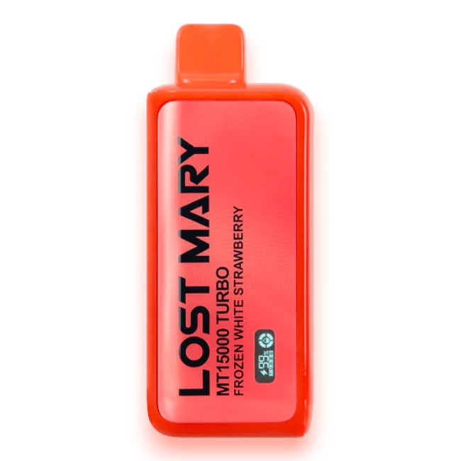 LOST MARY MT15000 TURBO 5% - FROZEN WHITE STRAWBERRY