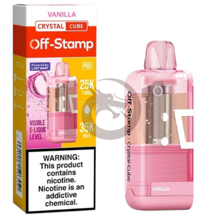 OFF-STAMP X CUBE POD CRYSTAL 35000 5% - VANILLA