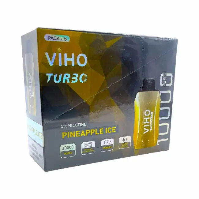VIHO TURBO 10000 5% - PINEAPPLE ICE