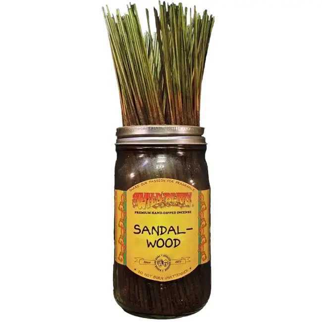 WILD BERRY - FRAGRANCE - INCENSE - 11"/CT - 100CT/PK -  SANDALWOOD