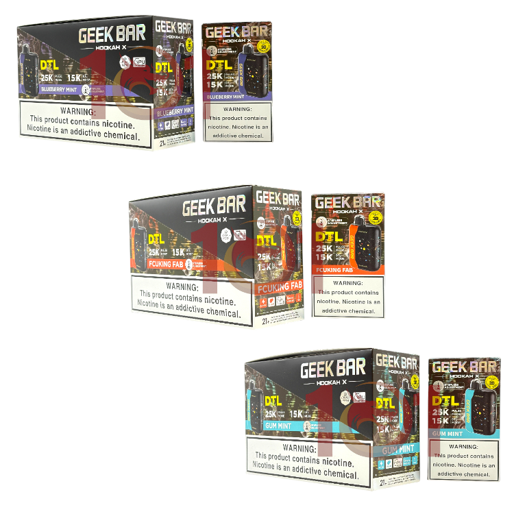 GEEK BAR HOOKAH X 25000 0.6%