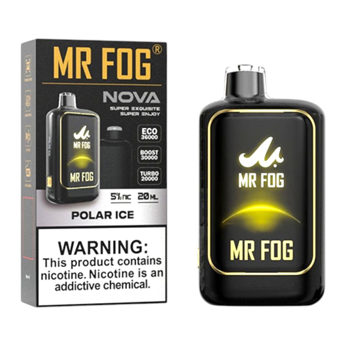 MR FOG NOVA 36000 5% - POLAR ICE