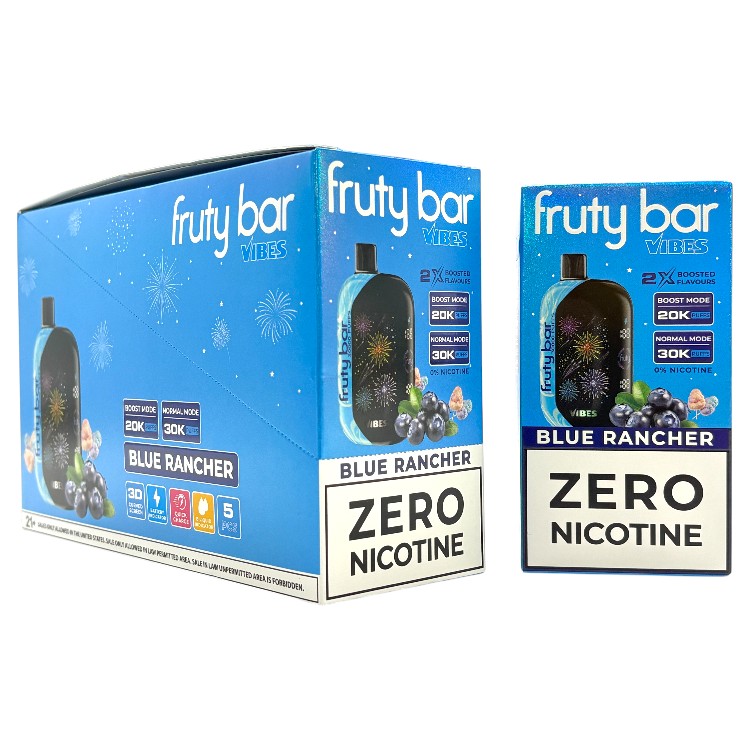 FRUTY BAR VIBES 30000 0% - BLUE RANCHER