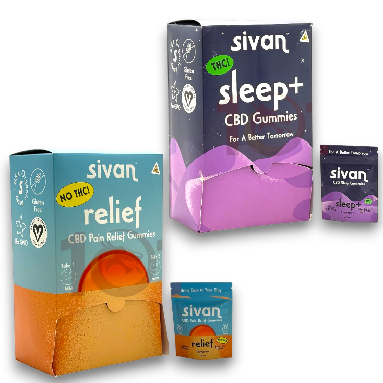 SIVAN CBD GUMMY 150MG 5CT PK