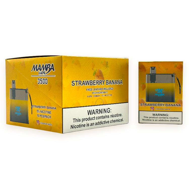 MAMBA 3500 5% - STRAWBERRY BANANA