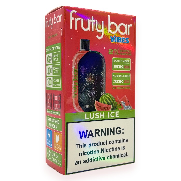 FRUTY BAR VIBES 30000 5% - LUSH ICE