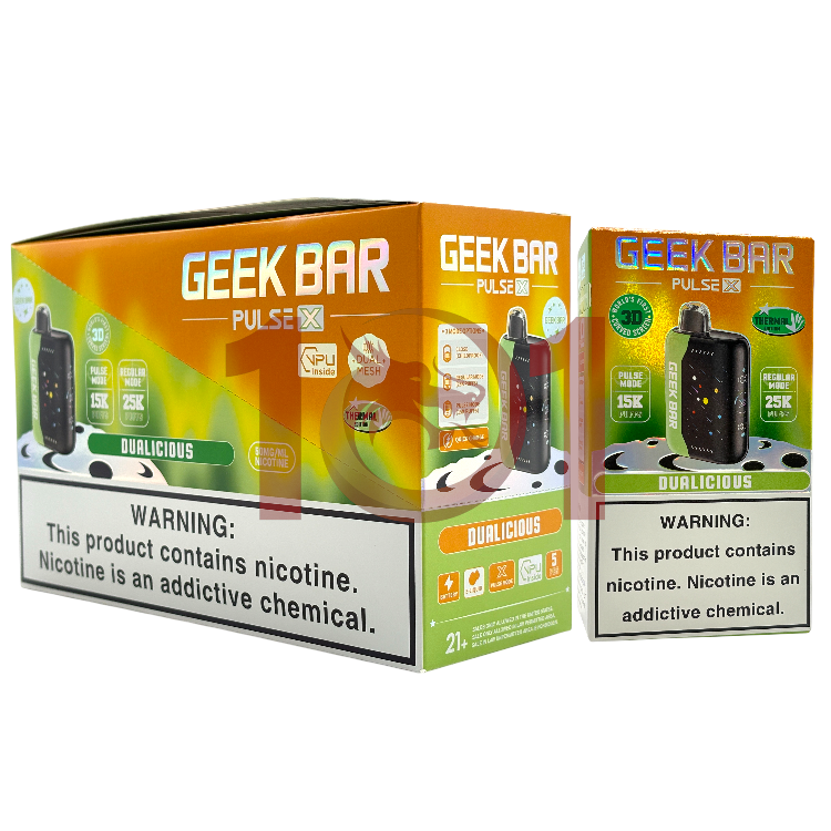 GEEK BAR PULSE X 25000 5% - THERMAL DUALICIOUS