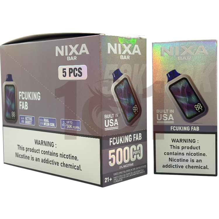 NIXA BAR 50000 5% - FCUKING FAB