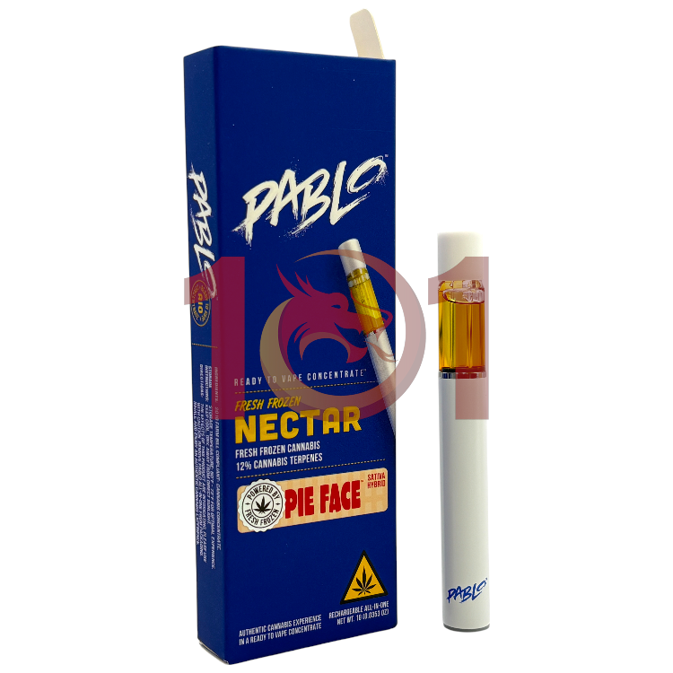 PABLO FRESH FROZEN NECTAR D9THC 1GM DISPOSABLE SATIVA+HYBRID - PIE FACE