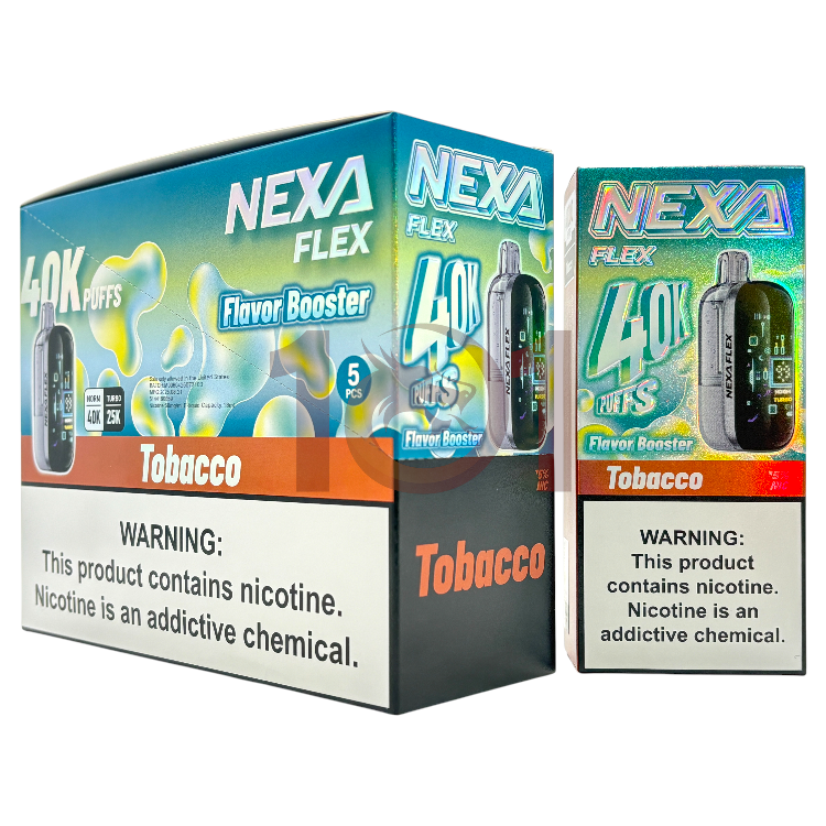 NEXA 40000 FLEX DEVICE 5% - TOBACCO