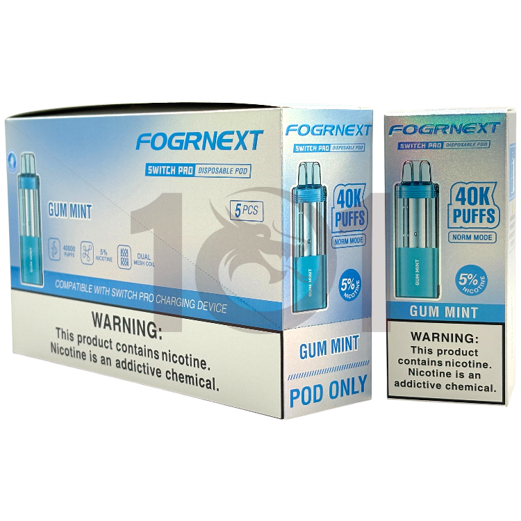 FOGRNEXT 40000 SWITCH PRO POD 5% - GUMMY BEAR
