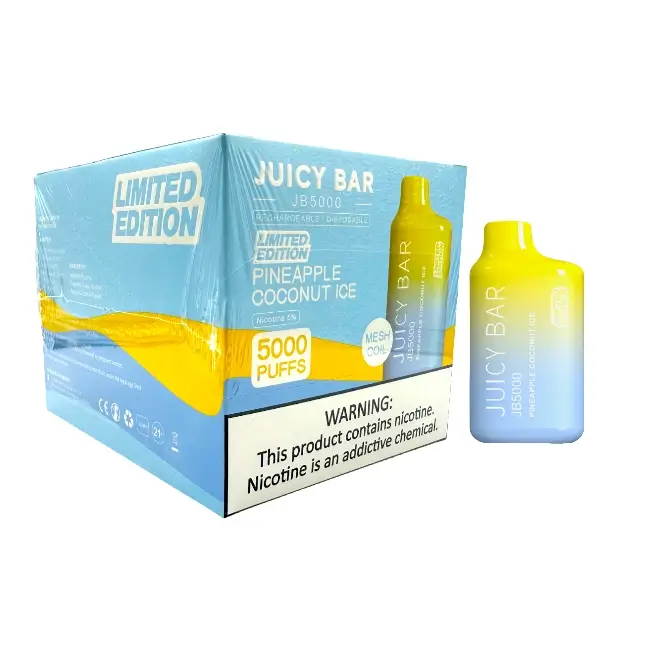 JUICY BAR JB5000 5% - PINEAPPLE COCONUT ICE