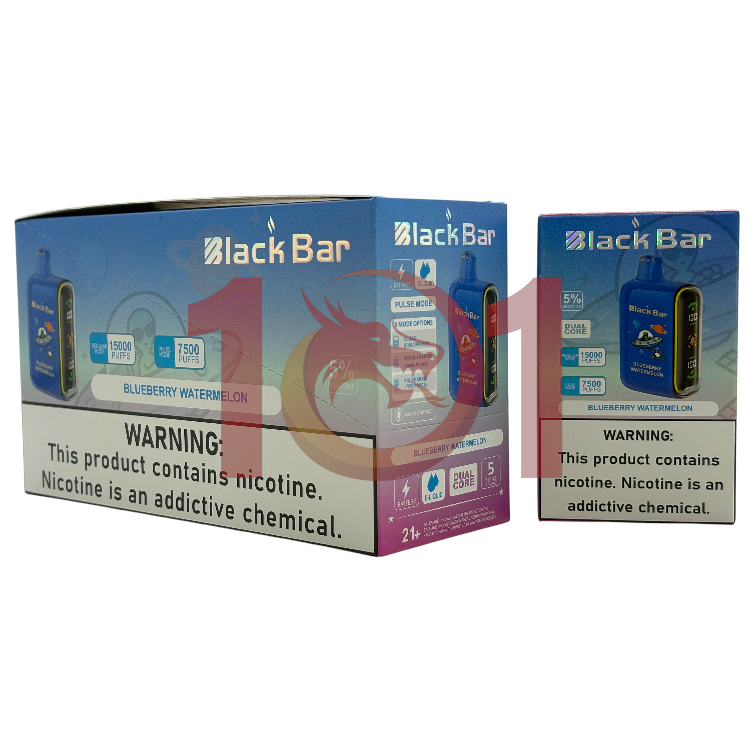 BLACK BAR 15000 5% - BLUEBERRY WATERMELON