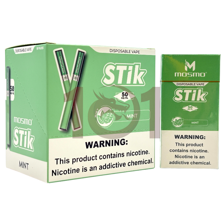 MOSMO STIK 5% 5 PK - MINT