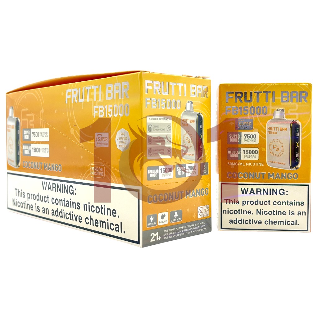 FRUTTI BAR FB15000 5% - COCONUT MANGO
