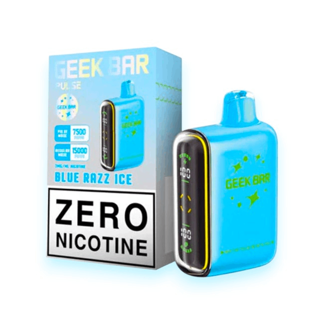 GEEK BAR PULSE 15000 0% - BLUE RAZZ ICE