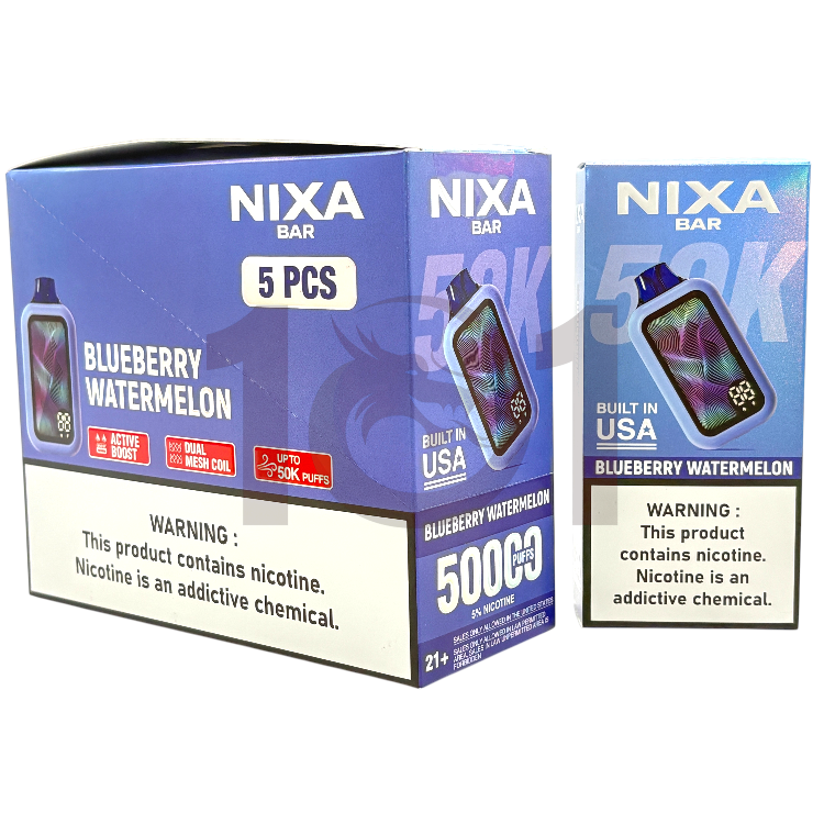 NIXA BAR 50000 5% - BLUEBERRY WATERMELON